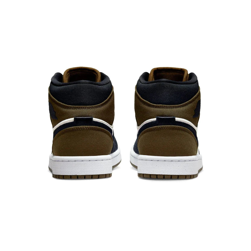 Air Jordan 1 Mid Olive Toe SneakerSafe