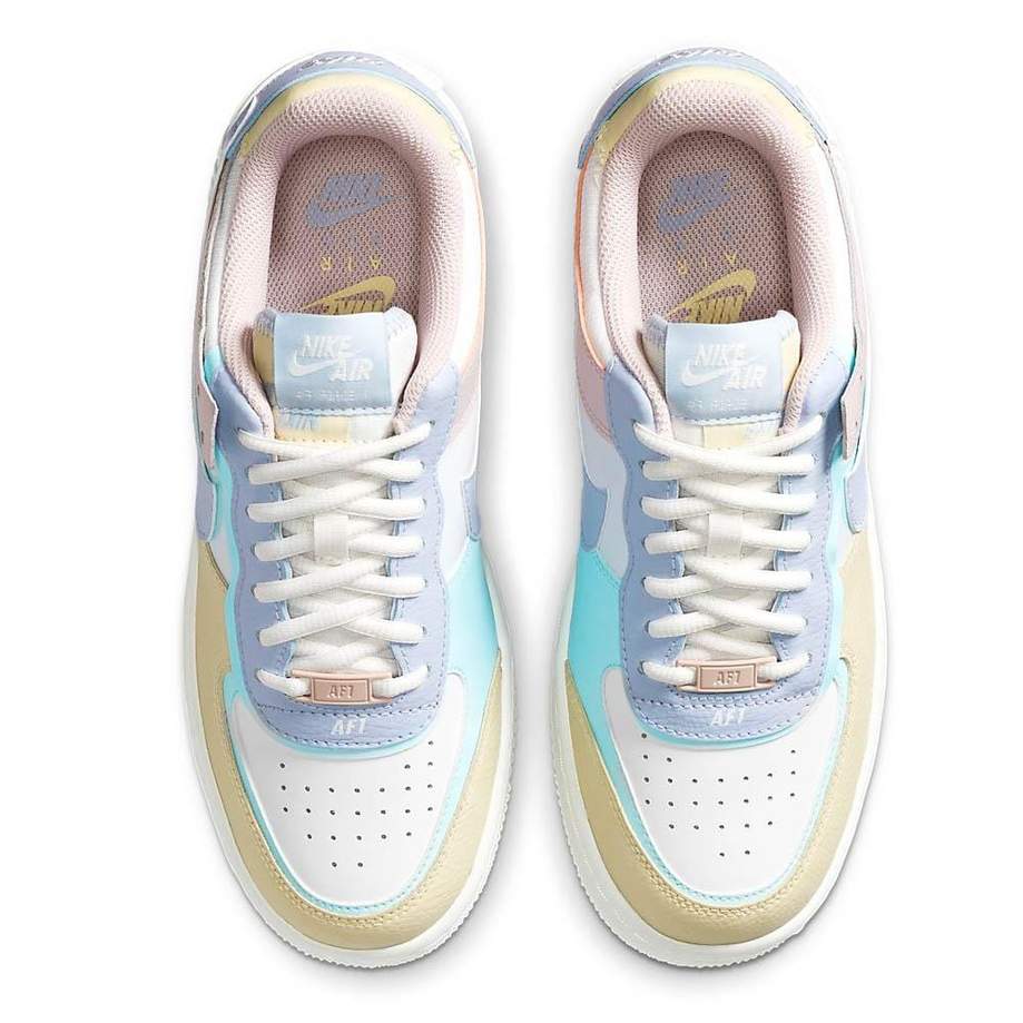 Nike air force 1 shadow pastel colours best sale