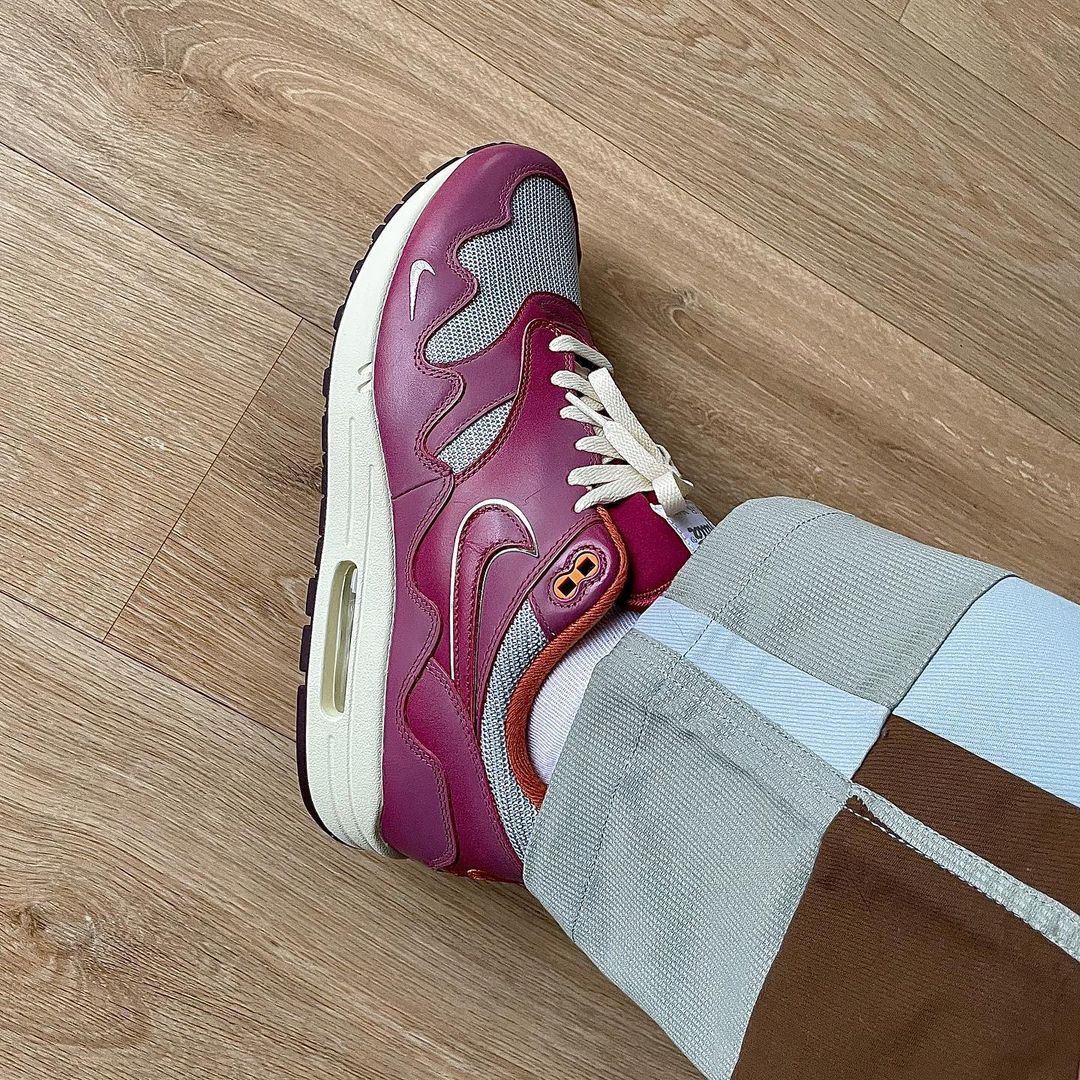Nike x Patta Air Max 'Rush Maroon' – SneakerSafe