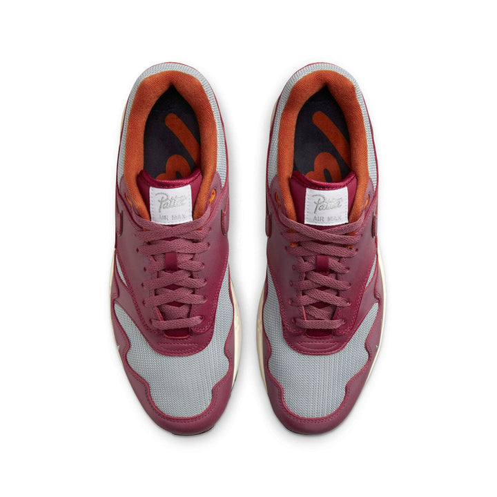 Nike x Patta Air Max 1 'Rush Maroon' – SneakerSafe