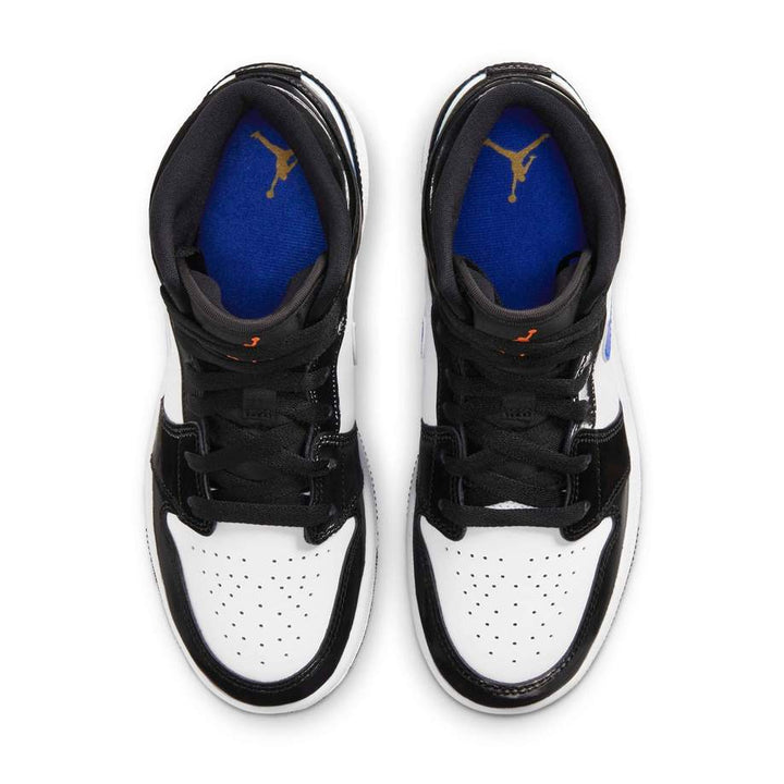 air jordan mid 1 racer blue