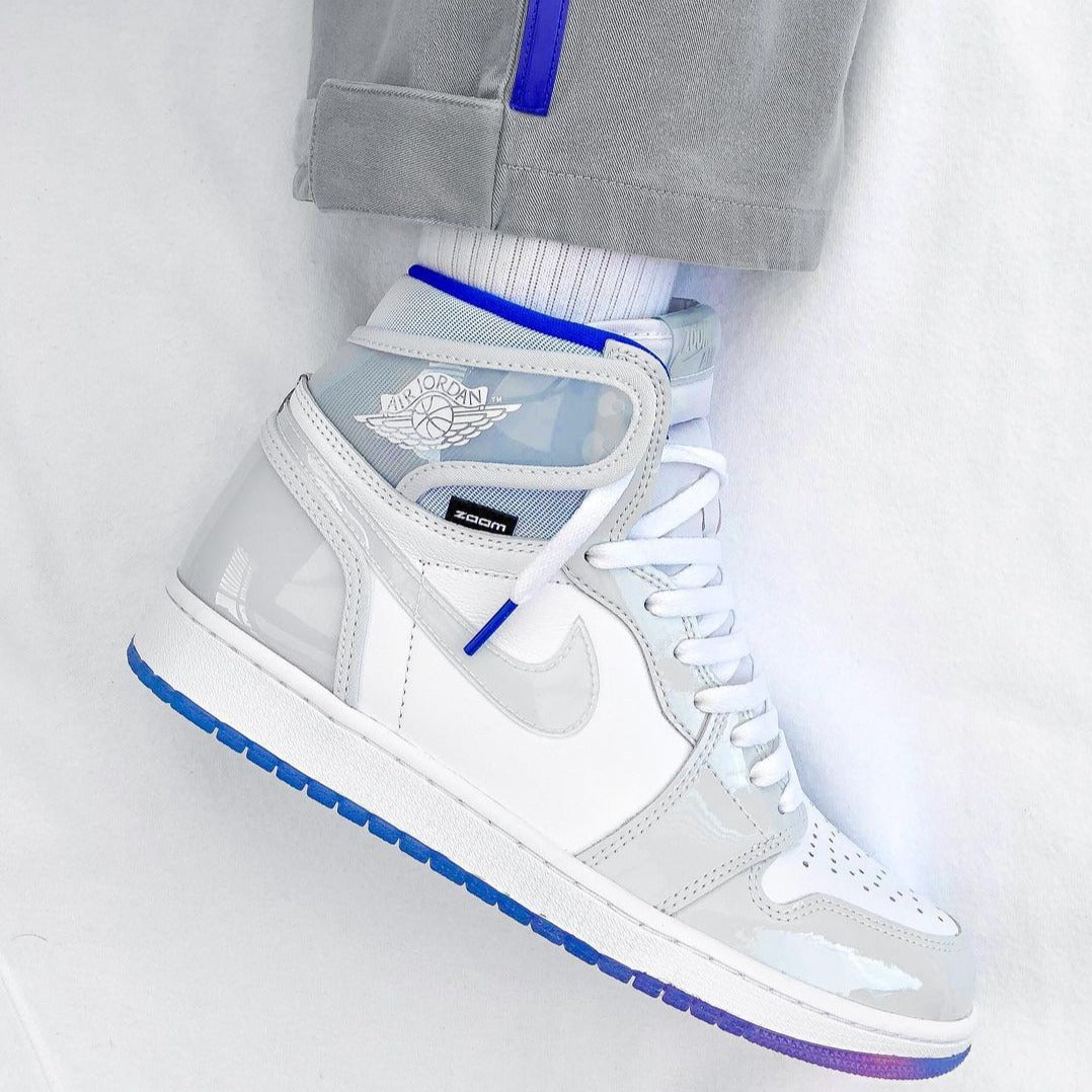 White Racer Jordan One High Zoom Air Jordan High Zoom White Racer