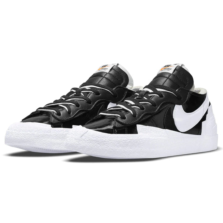 Nike x Sacai Blazer Low Black Patent Leather SneakerSafe