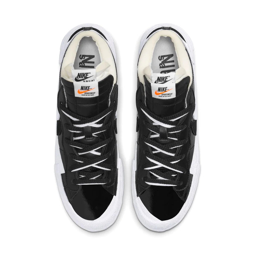 Nike x Sacai Blazer Low 'Black Patent Leather' – SneakerSafe