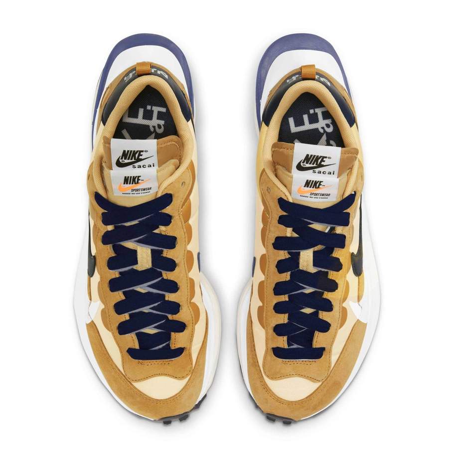 nike vaporwaffle sacai sesame blue void stores