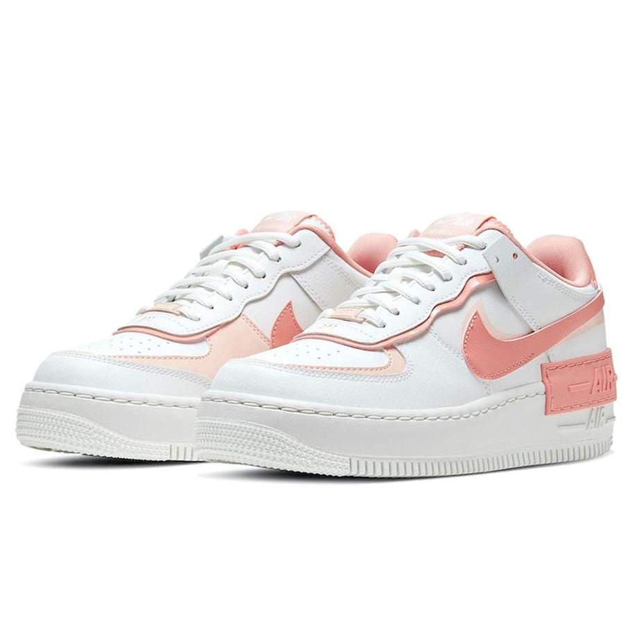 Pink white air force 1 best sale