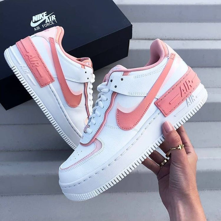 Nike Air Force Low Shadow 'White Coral Pink' – SneakerSafe