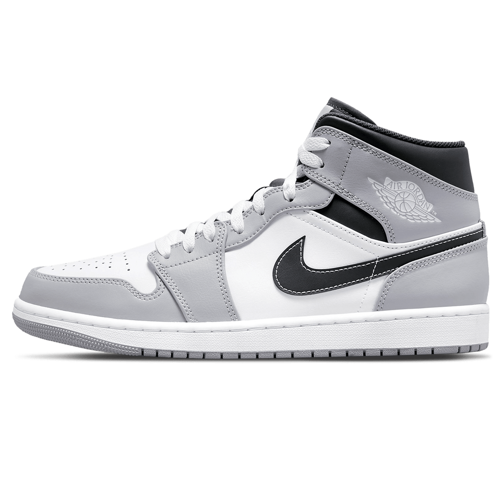 Air jordan 1 grey online and white