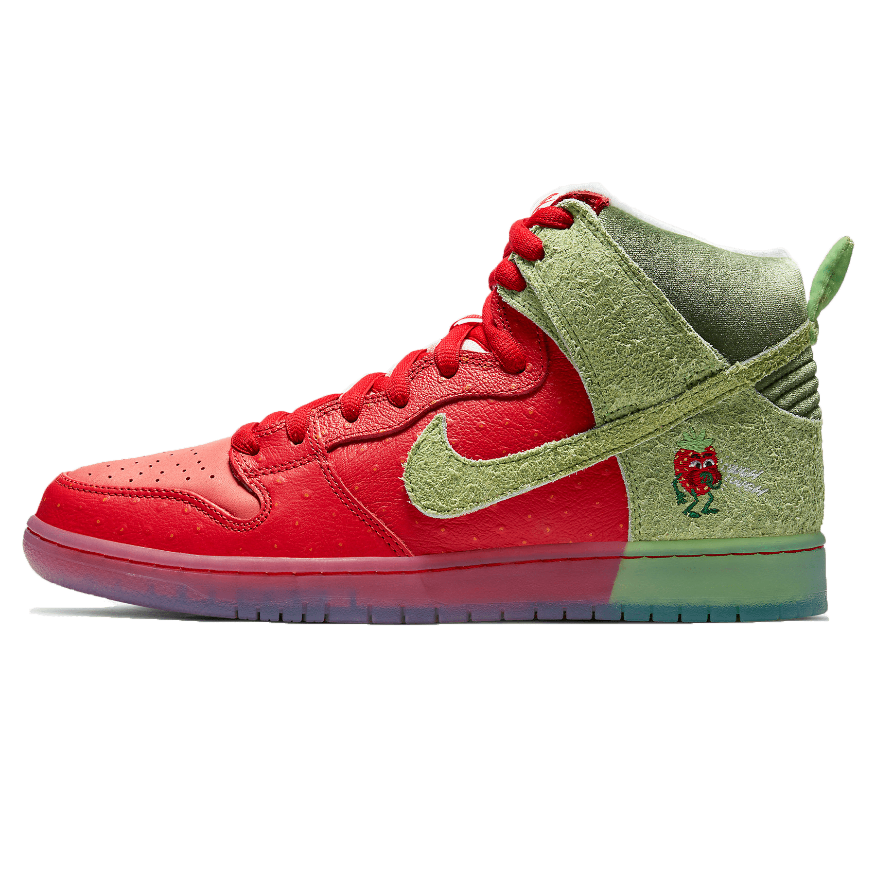 Nike sb dunk high strawberry cough deals