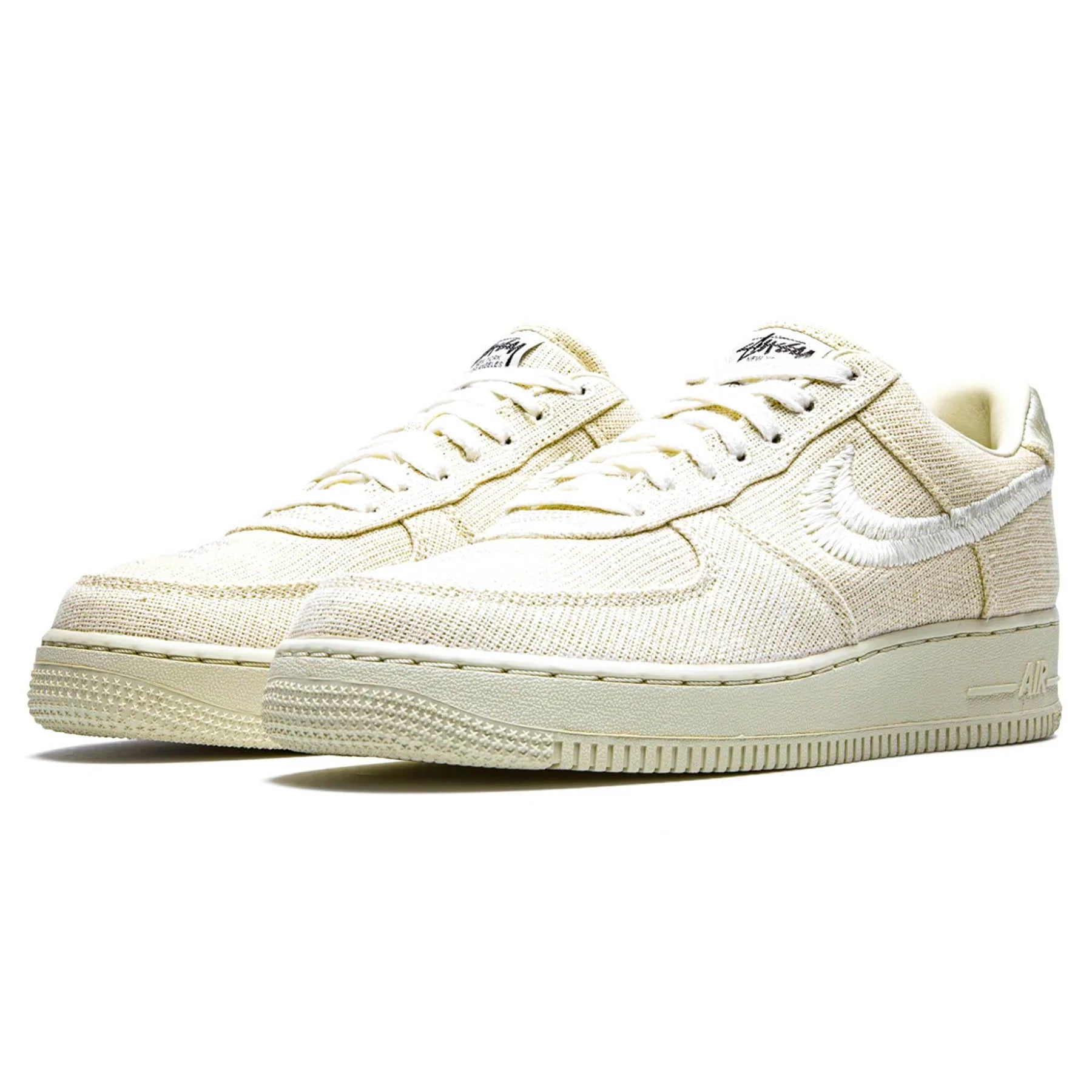 Nike x Stussy Air Force 1 Low Fossil SneakerSafe
