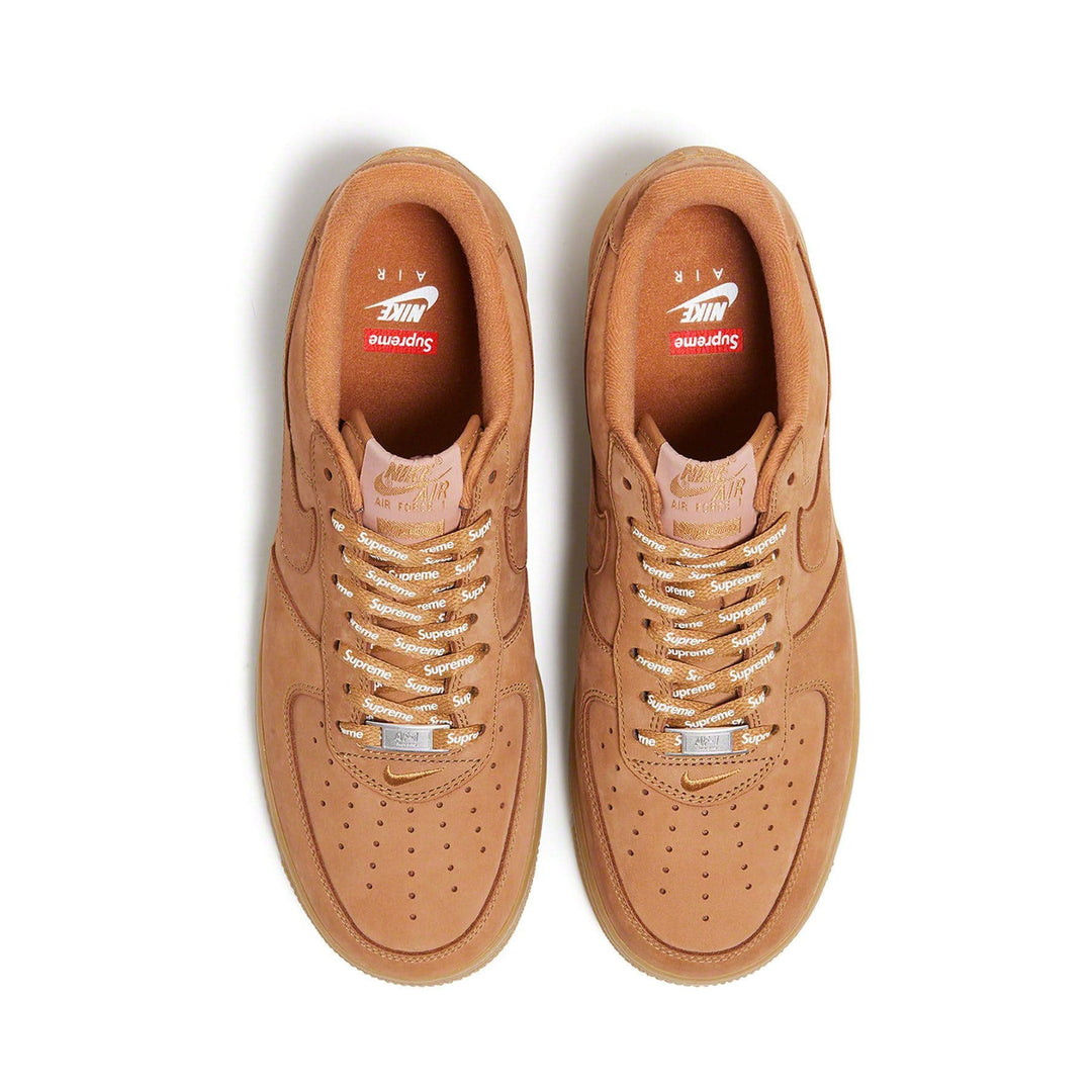 Nike x Supreme Air Force 1 Low 'Wheat Flax' – SneakerSafe