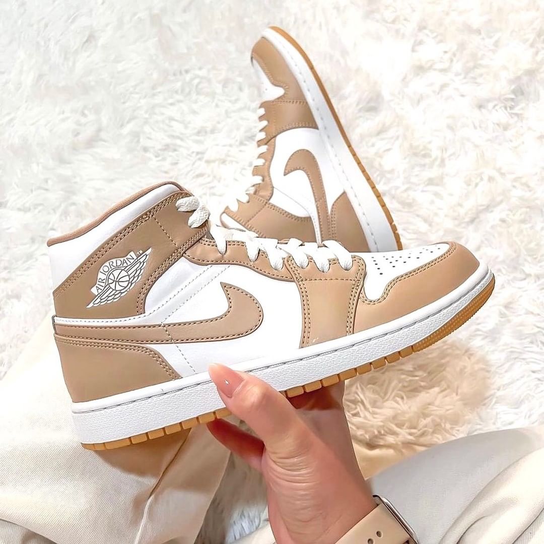 Tan colored jordans online