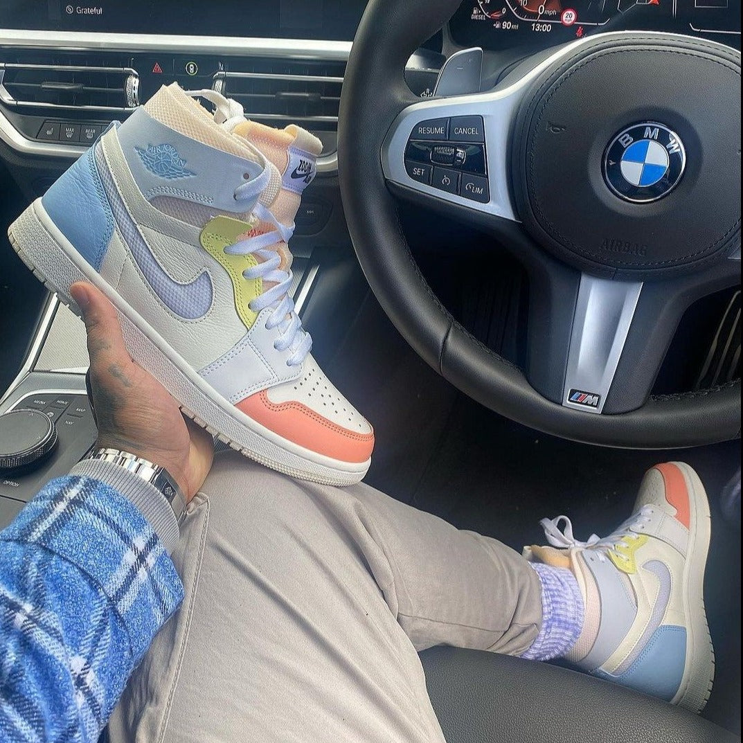 jordan 1 high zoom air cmft on feet