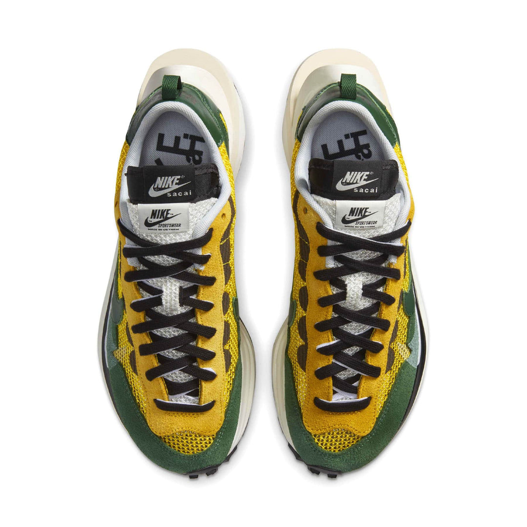 sacai vaporwaffle green yellow