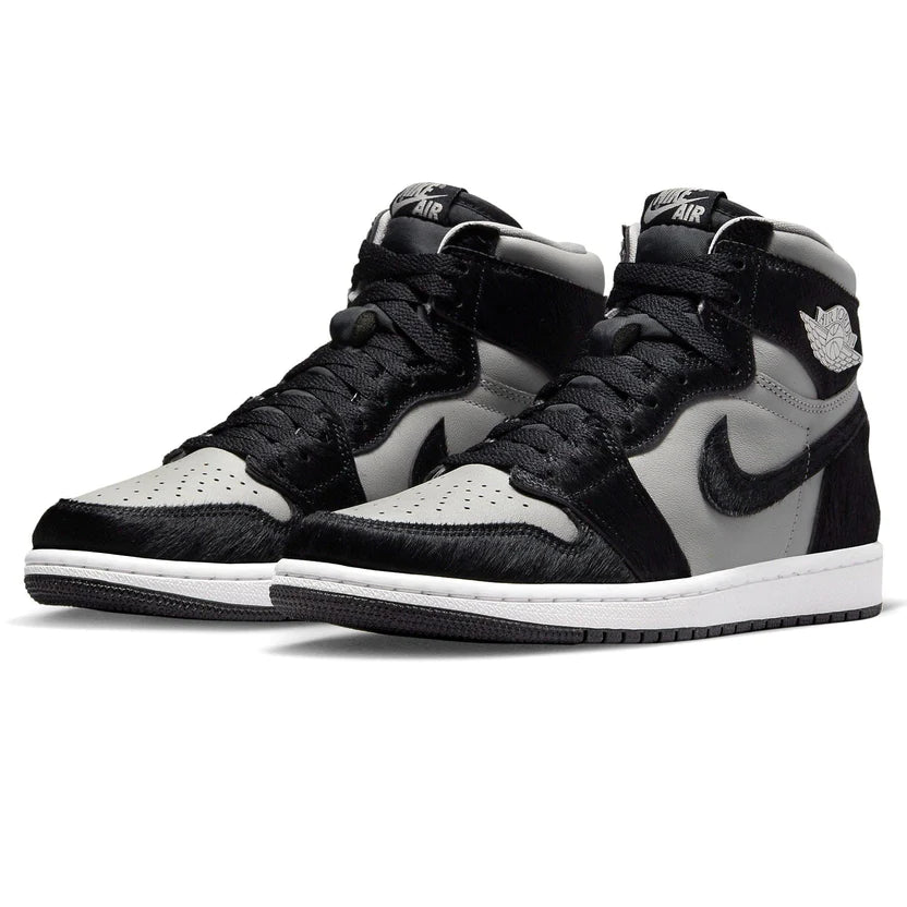 Black and gray jordans 1 best sale