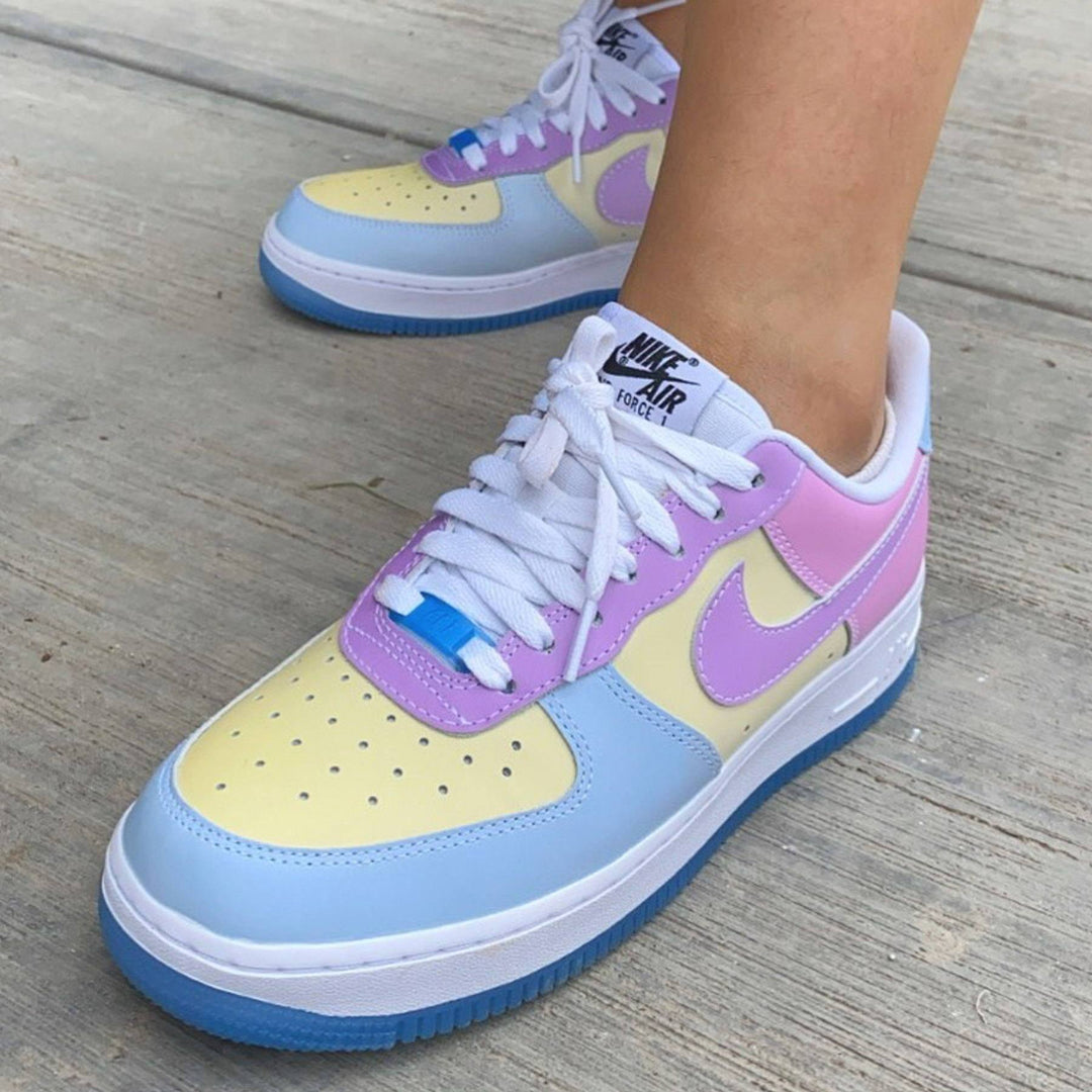 Uv Reactive Nike Air Force Colores Uv Reactive Tenis Af1 De