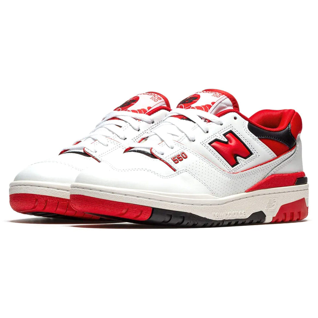 New Balance 550 White Red SneakerSafe